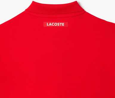 Lacoste Heren Lacoste Tennis x Daniil Medvedev Regular-Fit Poloshirt in Rood - XL