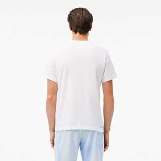 Lacoste Heren Lacoste Tennis X Daniil Medvedev T-shirt in Wit - maat