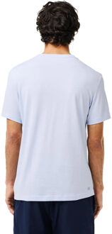Lacoste Heren Logo Ultra Dry Sport T-shirt (Wit) - XS
