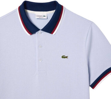 Lacoste Heren Mini Pique Stretch Regular Poloshirt (Blauw) - XS
