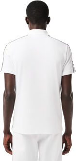 Lacoste Heren Mini Pique Stretch Regular Poloshirt (Wit) - maat 2XL