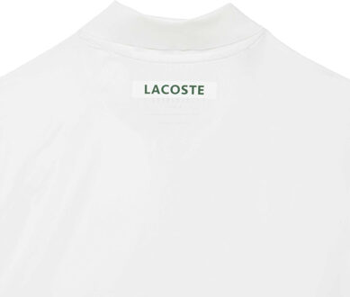 Lacoste Heren Novak Djokovic On Court Tennis Poloshirt (Wit) - maat L