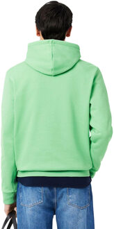 Lacoste Heren Organic Cotton Fleece Hoodie (Groen) - M