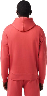 Lacoste Heren Organic Cotton Full Zip Hoodie (Rood)
