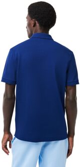 Lacoste Heren Paris Stretch Regular Poloshirt (Blauw)