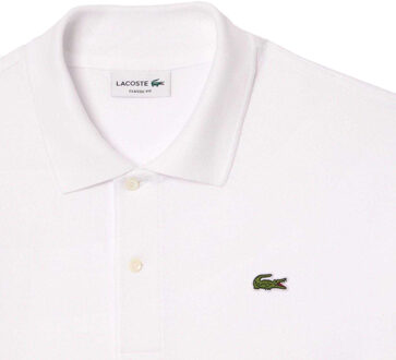 Lacoste Heren Pique Klassiek Poloshirt (Wit) - 3XL