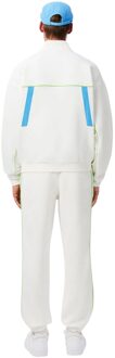 Lacoste Heren Pique Regular Joggingbroek (Wit/blauw)