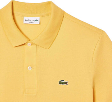 Lacoste Heren Piqué Slim Poloshirt (Geel)