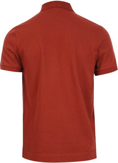 Lacoste Heren Pique Stretch Regular Poloshirt (Rood) - maat 2XL