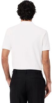 Lacoste Heren Pique Stretch Slim Poloshirt (Wit) - maat 3XL