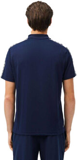 Lacoste Heren Pique Ultra Dry Tennis Poloshirt (Marine) - maat Navy