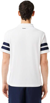 Lacoste Heren Pique Ultra Dry Tennis Poloshirt (Wit) - XS