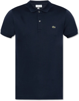 Lacoste Heren Polo Regular Fit Jersey Navy FR 3 = S