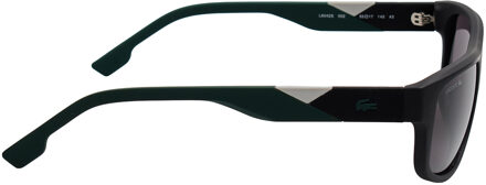 Lacoste Heren Rectangulaire Polycarbonaat Zonnebril L6042S Zwart - One Size