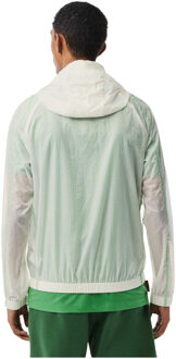 Lacoste Heren Roland-Garros Windjack (Crème) - maat