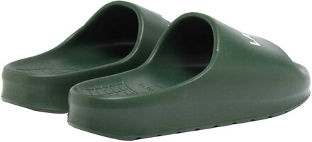 Lacoste Heren Serve 1.0 Schuivers (Groen)
