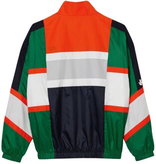 Lacoste Heren Sportjack met Kleuraccenten (Multicolor) Groen - L
