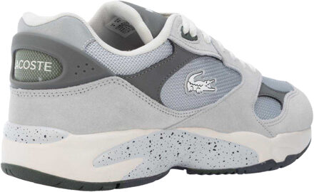 Lacoste Heren Storm 96 Vintage Leren Trainers (Grijs) - EU 39/ UK 6
