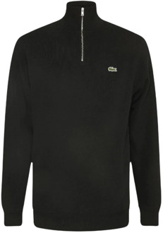 Lacoste Heren Sweatshirt Winter Stijl Lacoste , Black , Heren - 2Xl,Xl,L,S