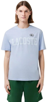 Lacoste Heren T-shirt Lacoste , Blue , Heren - Xl,L,M,S