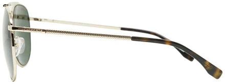 Lacoste Heren zonnebril gepolariseerd (Goud/Havana) - One Size