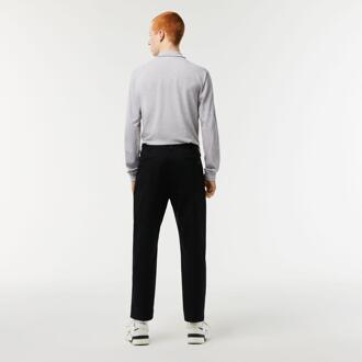 Lacoste Herenkatoen Stretch Tapered Chino (Zwart) - 30N