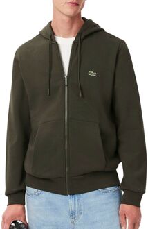 Lacoste Hoodie met rits Lacoste , Green , Heren - Xl,L,S,Xs