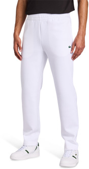 Lacoste Interlock Broeken Heren - Wit - Maat XS - Poly Fleece White
