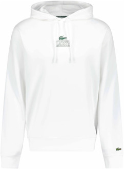 Lacoste Jogger Sweatshirt met Capcha Sh5643 Lacoste , White , Dames - L,S