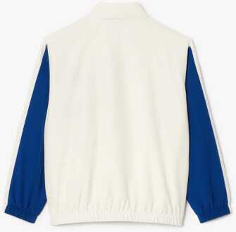 Lacoste Jongens Lacoste Juniors Sportsuit Zip-Up Track Jacket in crème
