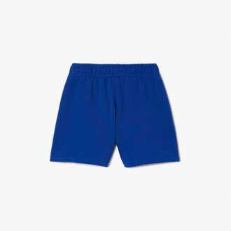 Lacoste Jongensshort met Lacoste-juniorenprint in blauw