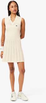 Lacoste Jurk Dames crème - 34-36,38-40,42-44