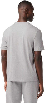 Lacoste Katoenen heren lounge T-shirt (Grijs)