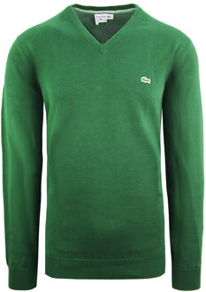 Lacoste Katoenen Heren Trui Groen
