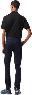 Lacoste Katoenen stretch slim heren chino (Marine) Navy - 38 Lang