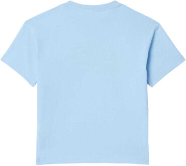 Lacoste Kinder/Kinder Logo Bedrukt T-Shirt (Lichtblauw)