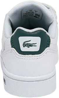Lacoste Kinder T-Clip Touch Fastening Trainers (Wit, Groen) - maat EU 20 / UK 4