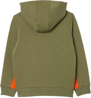 Lacoste Kinderen Kleurblock Volledige Rits Hoodie (Khaki Groen) Kaki - EU 52.5 / UK 16