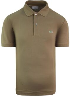 Lacoste Klassiek Fit Heren Beige Poloshirt