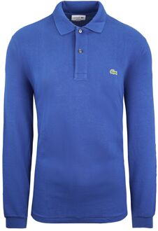 Lacoste Klassiek Fit Heren Blauw Poloshirt
