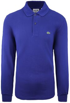 Lacoste Klassiek Fit Heren Blauw Poloshirt