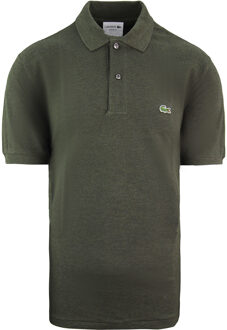 Lacoste Klassiek Fit Heren Groen Poloshirt
