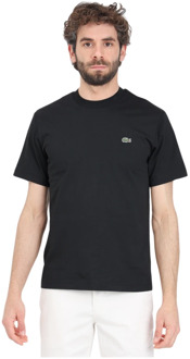 Lacoste Klassiek Heren T-shirt Lacoste , Black , Heren - 2Xl,Xl,L,M,S