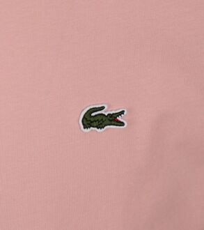 Lacoste Klassiek Heren T-Shirt Lacoste , Pink , Heren - L,M,S,Xs