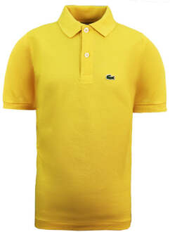 Lacoste Klassiek Kinder Geel Poloshirt - maat 14J / 164cm