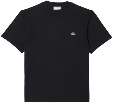 Lacoste Klassieke korte mouw T-shirt Lacoste , Black , Heren - 2Xl,Xl,L,M,S,3Xl
