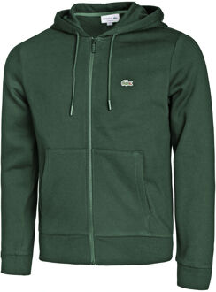 Lacoste Klassieke pasvorm color block hoodie met kangoeroezak Lacoste , Green , Heren - S