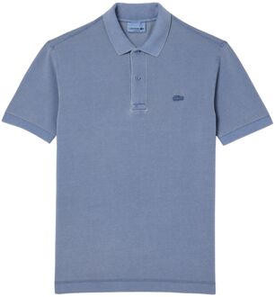 Lacoste Klassieke Piqué Polo voor Heren Lacoste , Blue , Heren - M,S