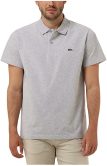 Lacoste Klassieke Polo Shirt Katoen Polyester Mix Lacoste , White , Heren - XL