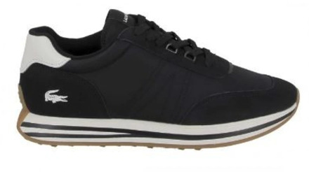 Lacoste Klassieke Zwart Wit Sneakers Lacoste , Black , Heren - 40 1/2 Eu,44 1/2 Eu,41 1/2 Eu,43 1/2 Eu,42 1/2 EU